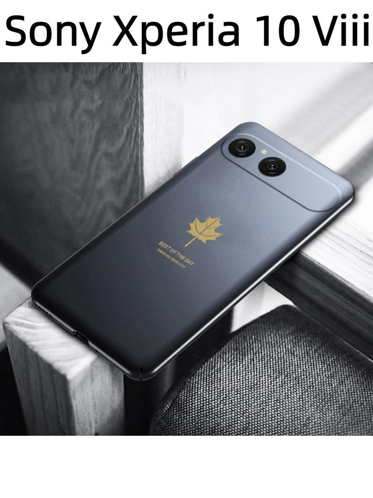 Чехол для Sony Xperia 10 Viii, мягкий силикон, форма кленового листа, задняя крышка для Sony Xperia 10 Viii