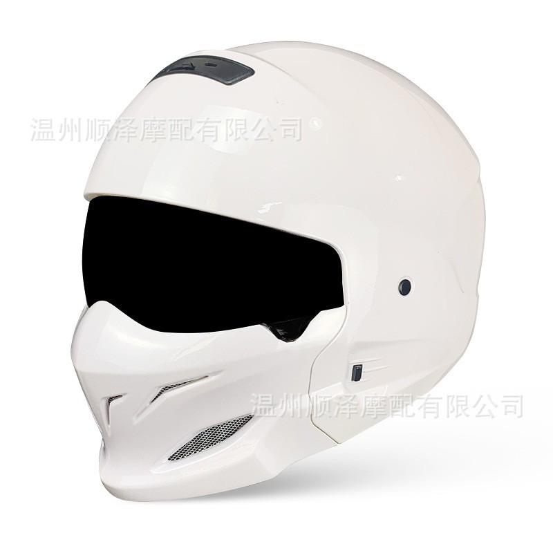 3C Certified Retro Motorcycle Half Helmet With Bluetooth Headset Adult Riders All Season Use