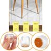 24pcs Non-slip Silicone Chair Plugs, Table Foot Pads for 12-16mm Round Floor Protectors, Furniture Cover,