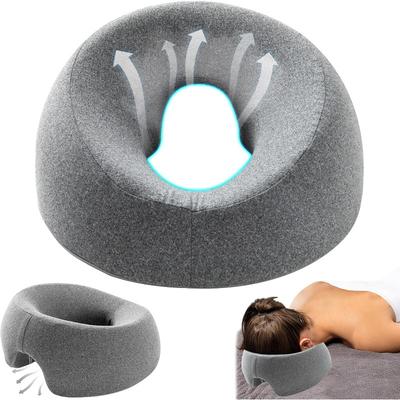 Подушка-люлька для массажа лица, Подушка для массажа с отверстием для головы, U-образная подушка для лица для массажа, Подголовник для массажа для кровати, Подушка для лица в положении на животе