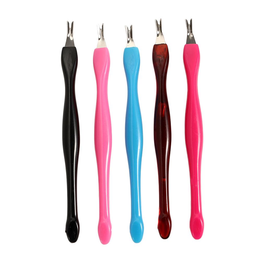Nipper Pedicure Manicure Nail Polish Removal Cuticle Remover Dead Skin Fork Nail Cuticle Pusher