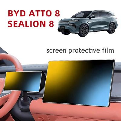 Для BYD ATTO 8 SEALION 8 2025 2026 TANG L DMI DMP Закаленное Защитное Стекло Пленка Аксессуары для Приборной Панели Навигации GPS