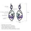 Original Designer Earrings. Birds In the Bush Design Chinese Style 925 Silver Natural Gemstone Earrings.