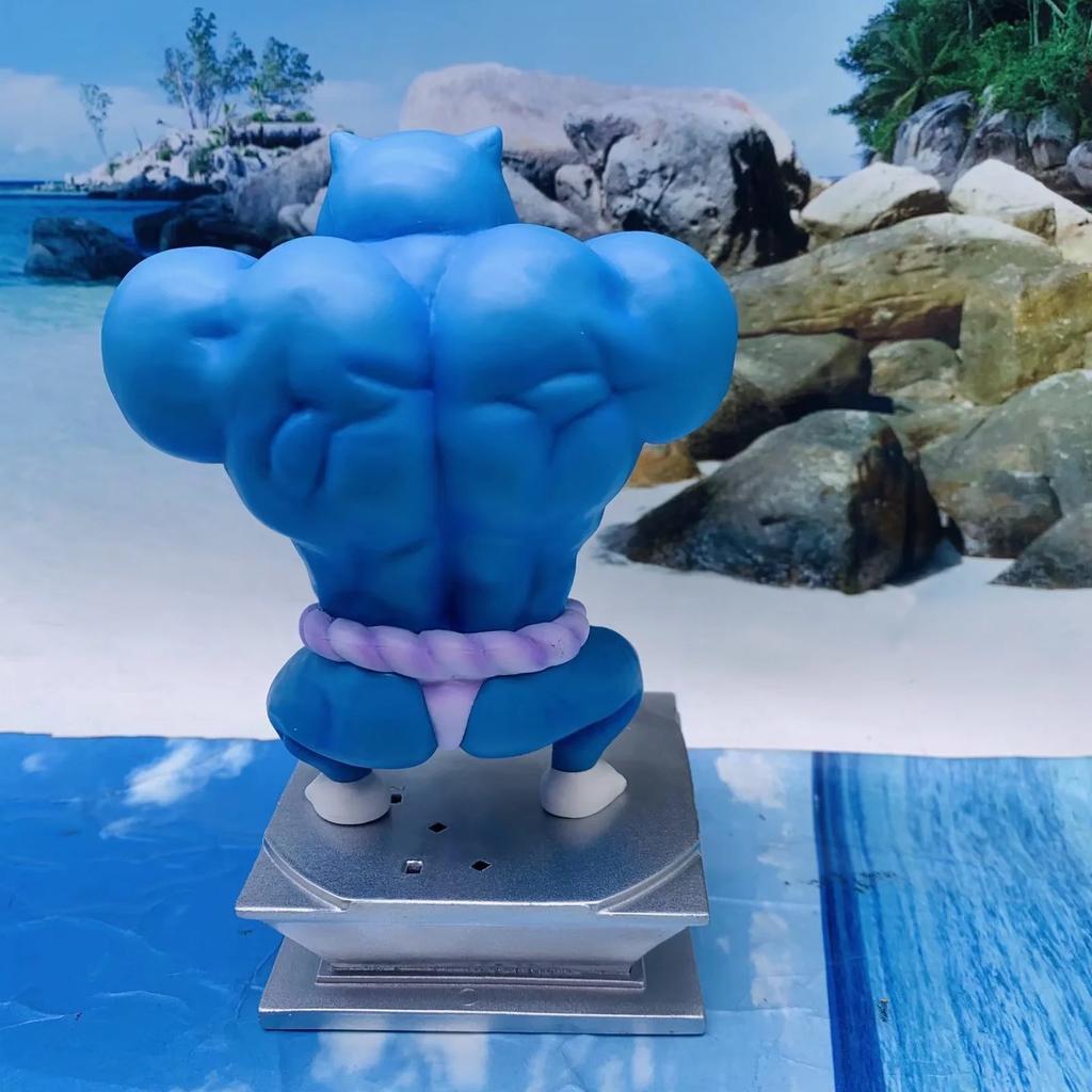 15-20cm  Figures Fitness Muscle Snorlax GK Cartoon Figure Doll Decoration Model Toys