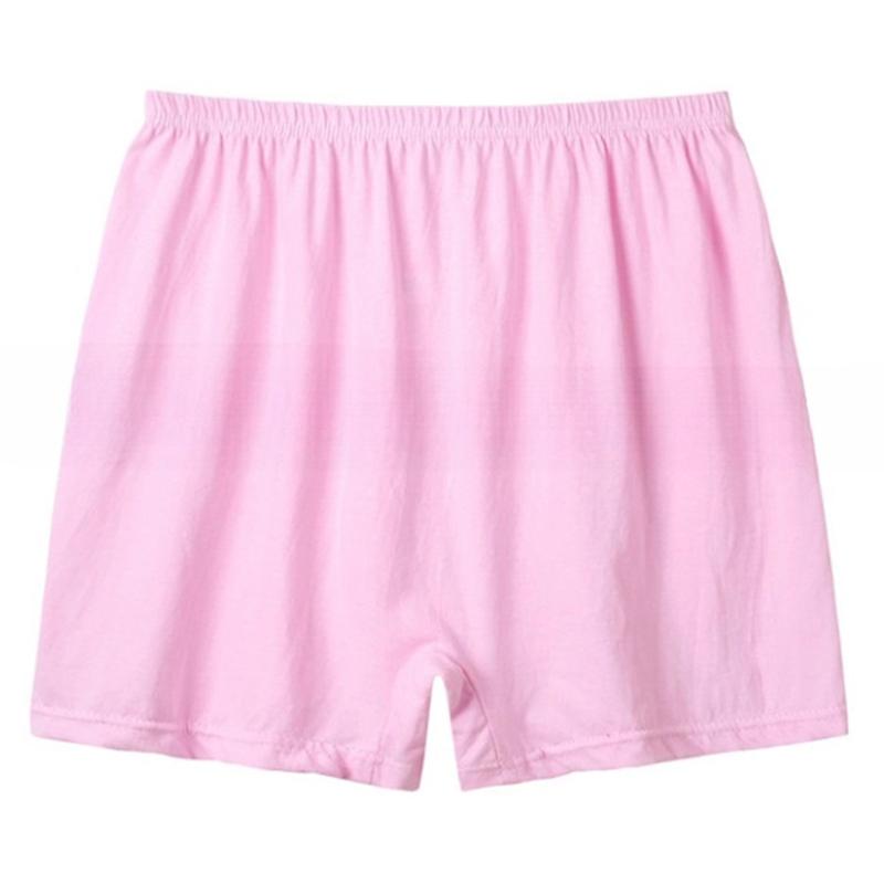 Женское нижнее белье Повседневные шорты Большой размер Боксеры-брифы Хлопок Дышащие Мамины трусики