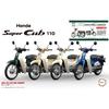 Fujimi Model 1/12 NEXT Series No. 7 Honda Super Cub 110 (Tasmanian Green Metallic) 12NX-7