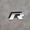 BSL1 Emblems 3D Metal R Line R Logo Front Grill Emblem Car Rear Trunk Sticker For Volkswagen VW R Line Golf 4 5 6 7 Touran Polo Acces ld2