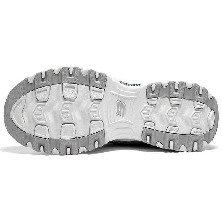 Skechers DLites 1.0 Сетчатая ткань Кожа Удобные Универсальные Амортизация Поддержка Легкие Увеличенная высота Низкие Папины кроссовки 150037-GYMT