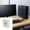Охлаждающий вентилятор Портативный вентилятор Маленький USB-вентилятор для питомцев Портативный настольный вентилятор Вентилятор для клетки хомяка Аксессуар для охлаждения клетки хомяка