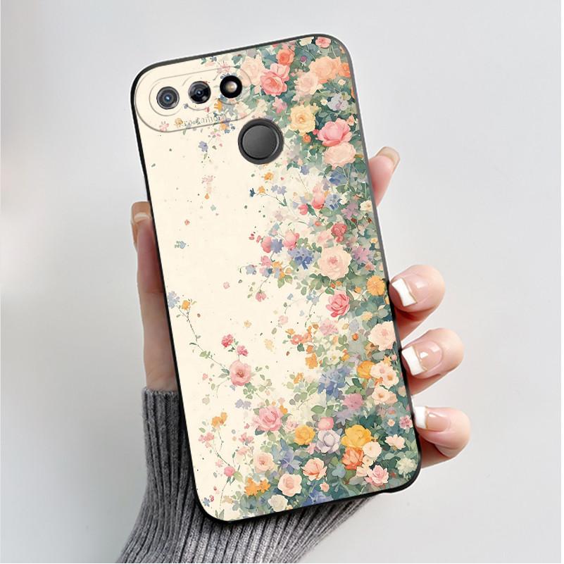 Печатный чехол для телефона для Itel P15 A35 A25 PRO Fundas Capa Мягкий силиконовый черный корпус для ITEL A25 Чехол Милый Цветочный Мультяшный Корпус