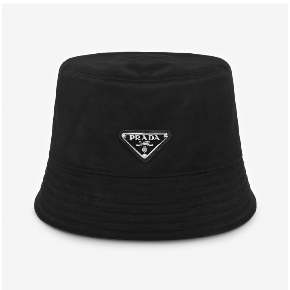 Prada Нейлоновая панама с треугольным логотипом 2hc137 2dmi F0002
