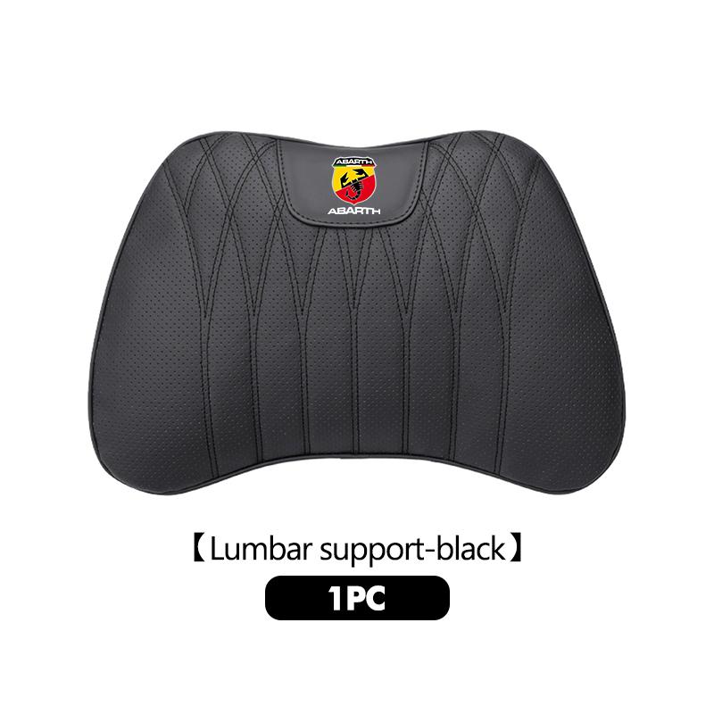 Car Headrest Waist Rest Neck Support Lumbar Cushion Soft Pillow For Abarth Fiat Grande Punto Tipo Stilo Ducato Palio 500x V9