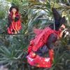 Halloween Hanging Witch Decoration Plastic Pendant