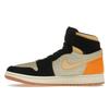 Мужские кроссовки Air Jordan 1 High Zoom Comfort 2 Muslin Vivid Orange Cream Celestial-Gold Black DV1307-100