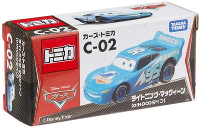 Disney Cars Томика Молния Маккуин C-02 (Тип ДИНОКО)