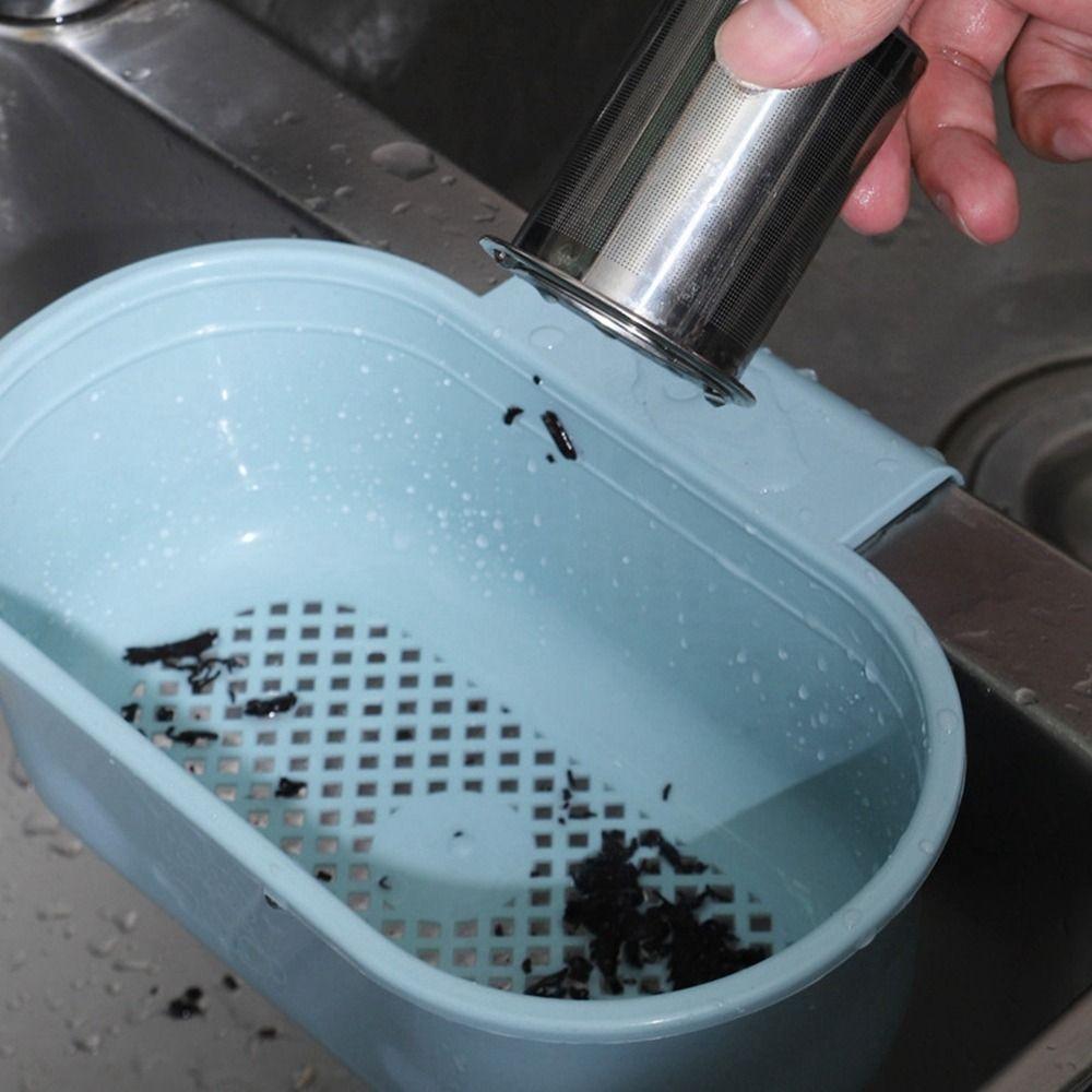 Plastic Leftover Sink 3 Colors Sink Food Catcher Widely Applied Sink Drain Basket Household