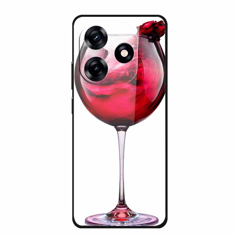 Glass Case For Honor X5c Plus Case Soft Bumper Hard Tempered Glass Back Cover For Honor X5c Plus Play 10A Phone Case X 5 C Plus