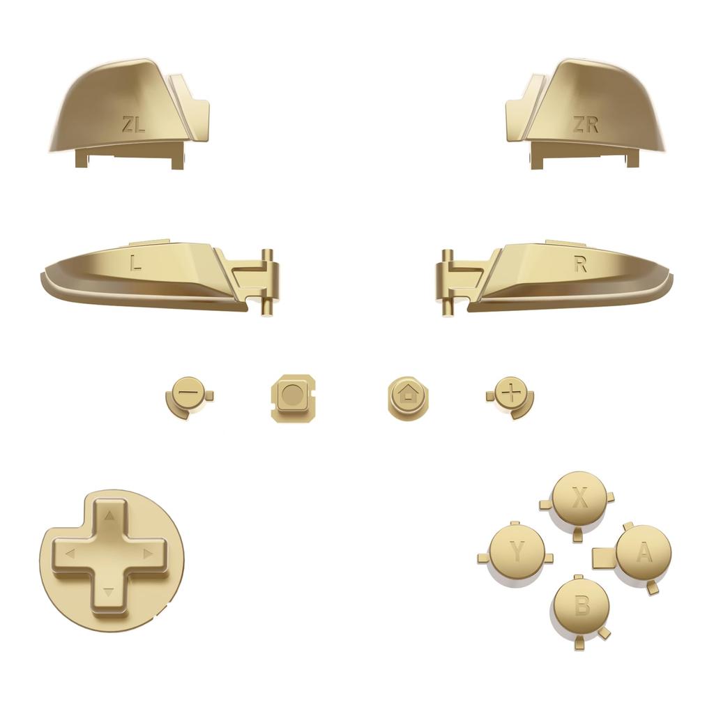 Контроллер eXtremeRate Pro, совместимый с Switch ABXY ZR ZL LR Полный набор кнопок, совместимый с контроллером Switch Pro Контроллер в комплект не входит