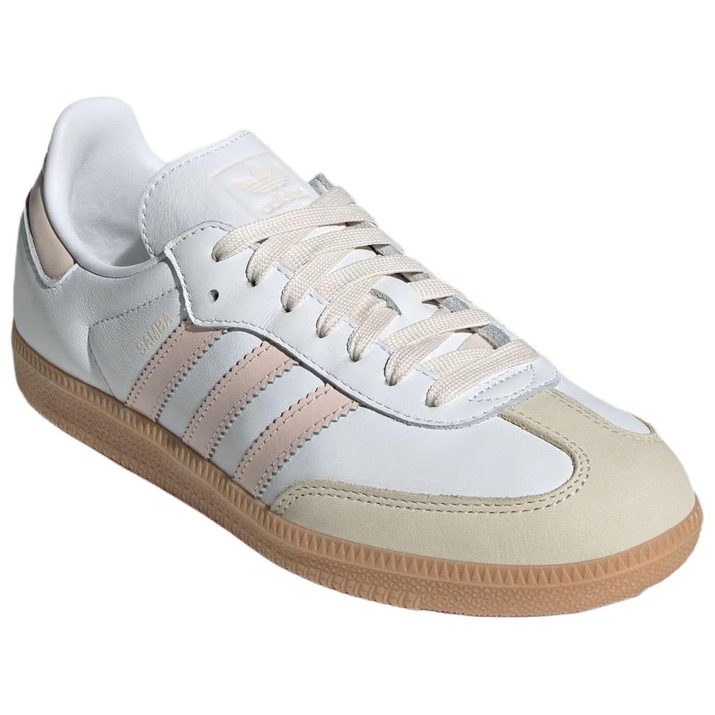 Adidas Samba OG White Wonder Quartz Gum Women Sneakers Footwear-White Gum-3 JS1351