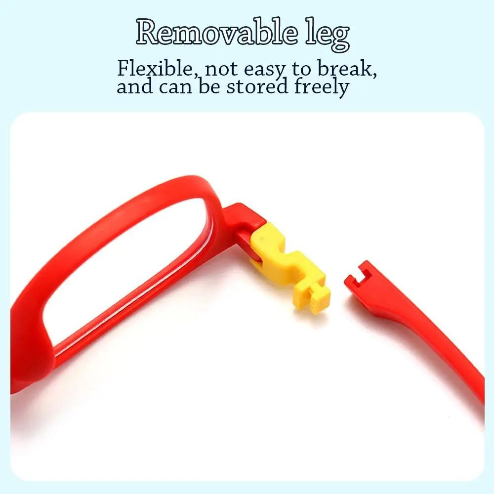Kids Anti-blue Light Glasses Removable Silicone Children Boys Girls Computer Eyeglasses Ultra Light Frame Eye Protection Eyewear