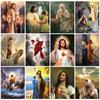 Diamond Painting Full Round/Square New Arrival Jesus 5D Diamond Mosaic Full Religion Embroidery Handicraft