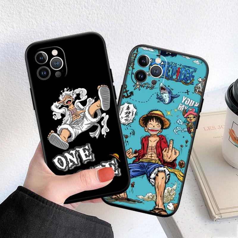 Luffy One Piece Soft Shell Phone Case for Xiaomi Poco C40 C50 C51 C55 C65 C71 C75 F3 F5 F6 F7 M2 M3 Pro Ultra