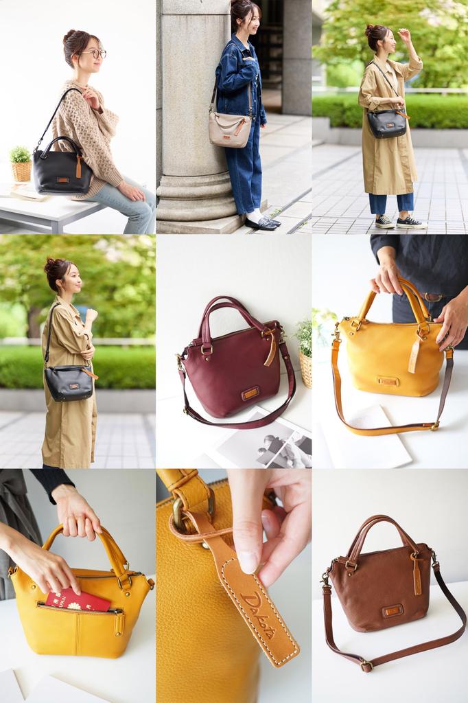 Shoulder Bag 2way Genuine Leather Capa Oak [Dakota] Women's DA-1033496-43