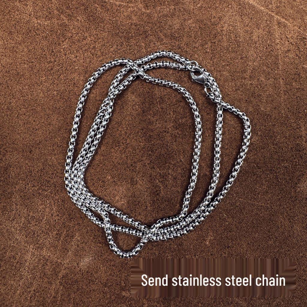 Панк Робот Подвеска Ожерелье: Подвесное украшение ручной работы - Унисекс цепочка для мобильного телефона