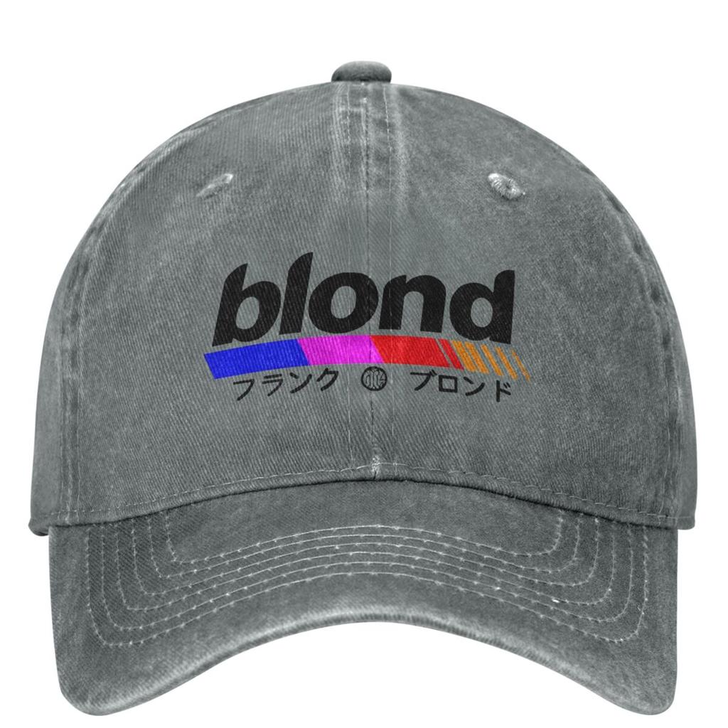 Джинсовая бейсболка рэпера Blonded Альбом Уличная Спортивная Кепка Тракер Папина Кепка Летняя Для Пары Женская Повседневная Дизайнерская Кепка Snapback