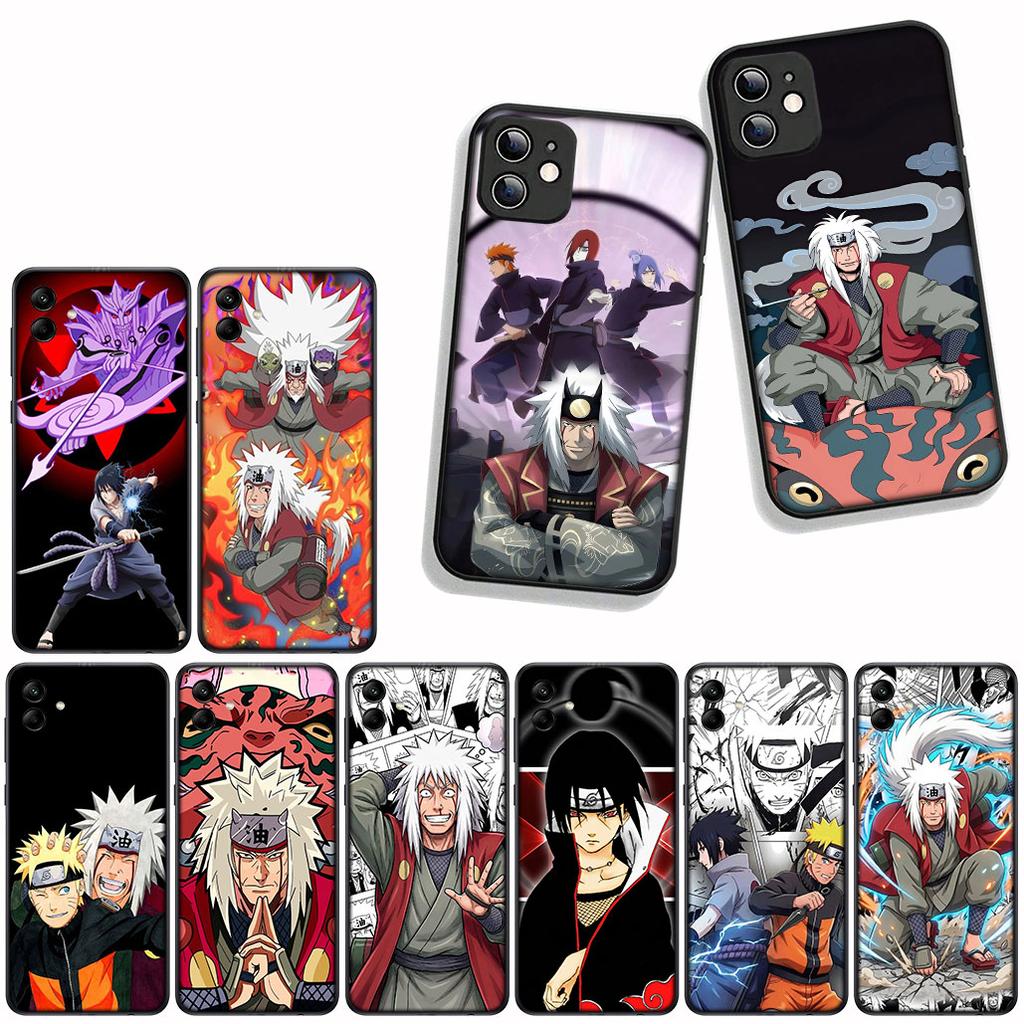 for Xiaomi Redmi Note 14 12 13 ProPlus A3 Pro Plus 12C 13C 14C 5G Phone Cover Case Jiraiya Comics Narutos Sasuke Uchiha