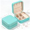 Simple Mini Jewelry Storage Box Travel Carry-on Jewelry Box Ring Necklace Earrings Dust-proof and Anti-oxidation Jewelry Box