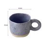 Керамическая кофейная кружка 280 мл, уникальная нестандартная термостойкая универсальная емкость для напитков, износостойкая кружка для любителей латте и молока для домашнего офиса, бара