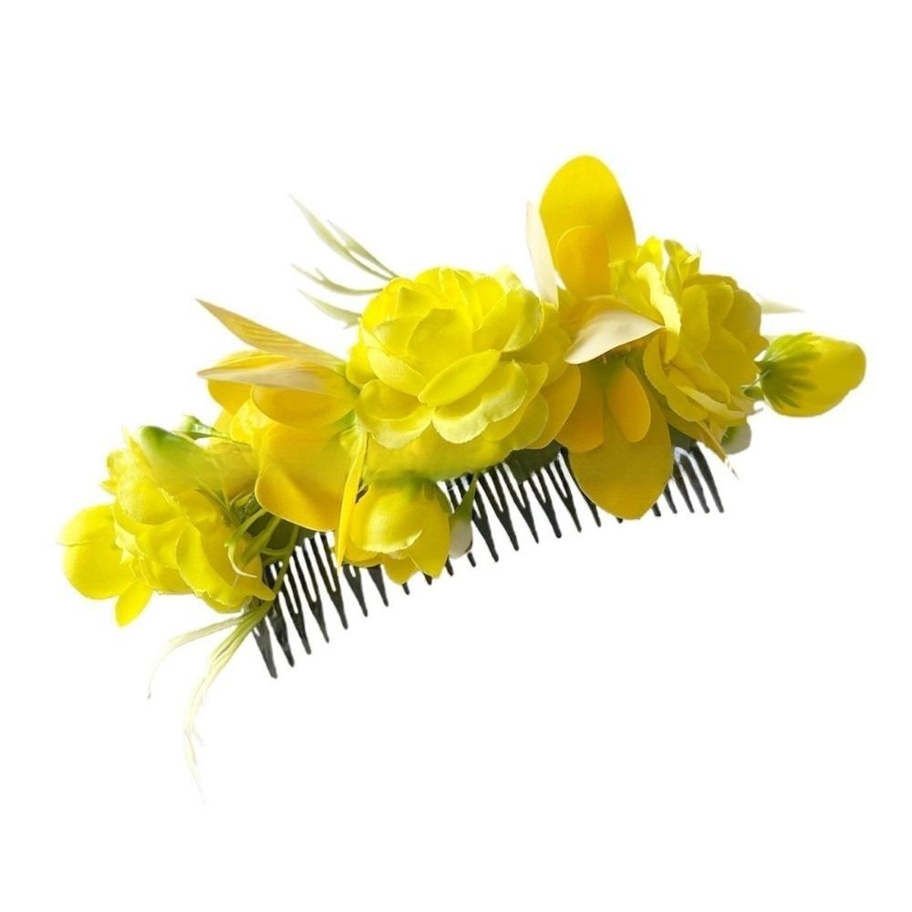 Bohemian Thailand Flower Hairpin Sweet Wedding Bride Accessories Thai Hair Accessories Girls