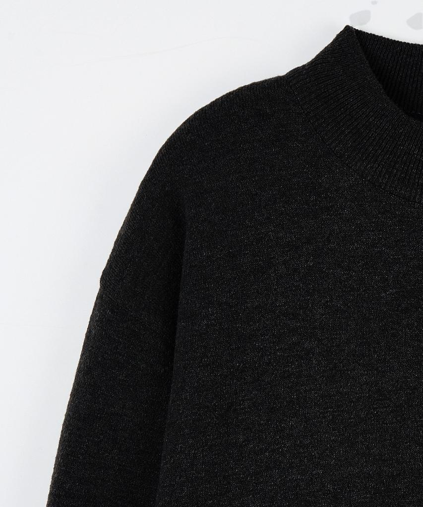 NODU Mock Neck Mock Neck Knit [Black]