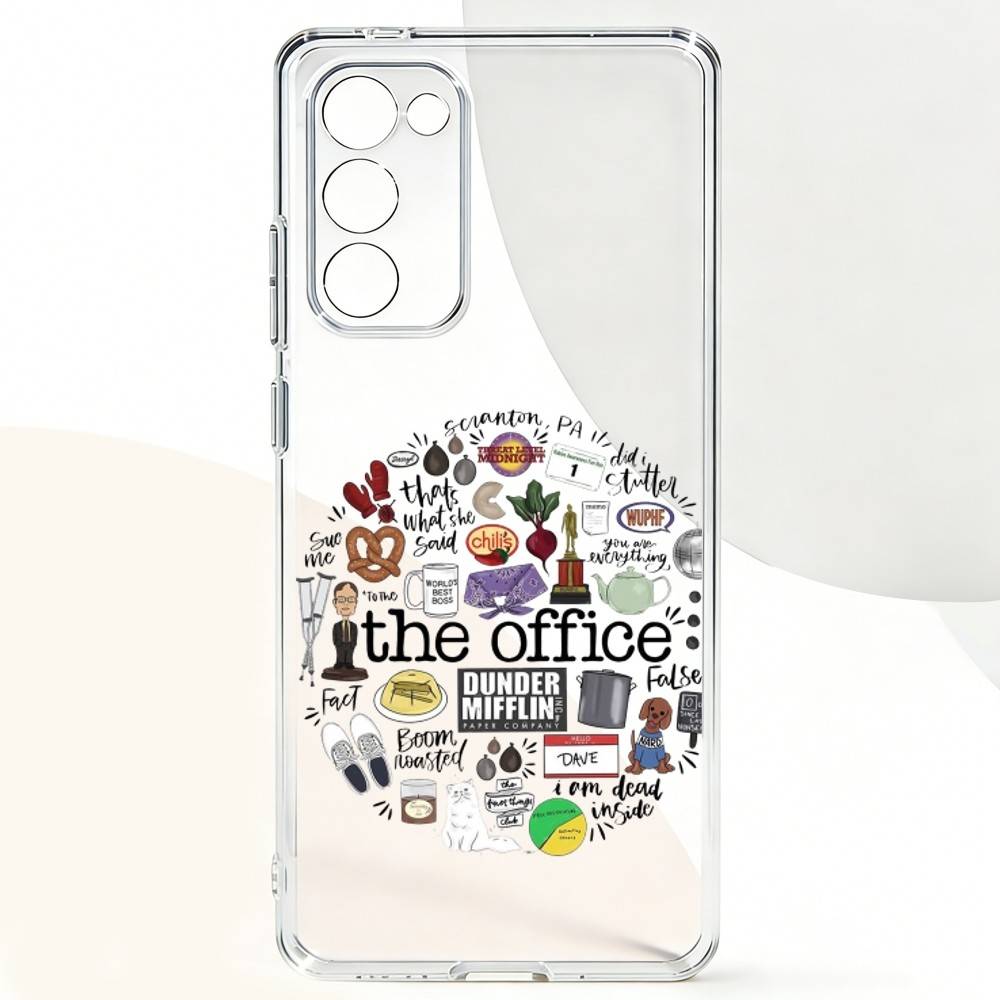 Чехол для телефона 'O-Offices-S Hot Tv Show' для Samsung Galaxy A91,80,73,72 ,71,53,52,32 ,31,22,21s,20, Прозрачный чехол