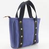 LOUIS VUITTON Hippo PM Handbag M40090 Antigua Line purple canvas unisex Used