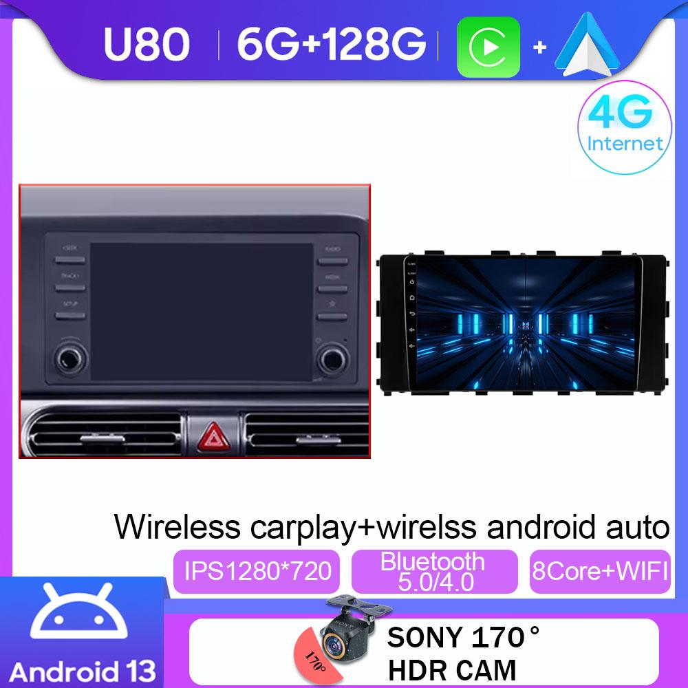 Android 13 автомобильный радиоприемник мультимедиа видеоплеер навигация GPS для Hyundai Stargazer 2022 - 2025 WIFI 4G головное устройство Carplay Auto BT