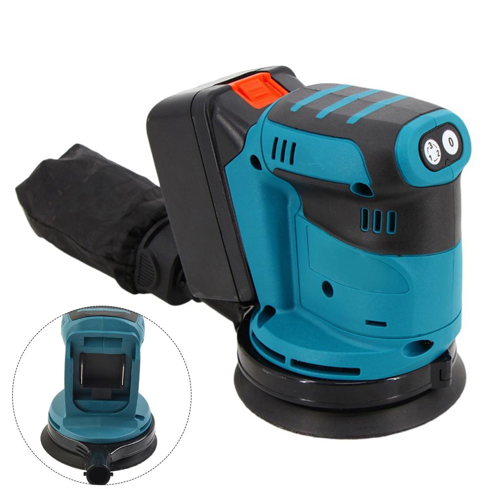 Электрическая полировальная машинка диаметром 125 мм поставляется с мешком для пыли