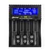 AA AAA 18650 Battery Charger LCD Display 4 Slots Smart Charger for Li-ion Li-Fe Ni-MH Ni-CD 26650 6F22 16340 9V Batteries