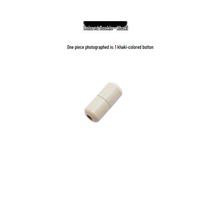 Colorful Aluminum Capsule Buckles for No-Tie Shoelaces