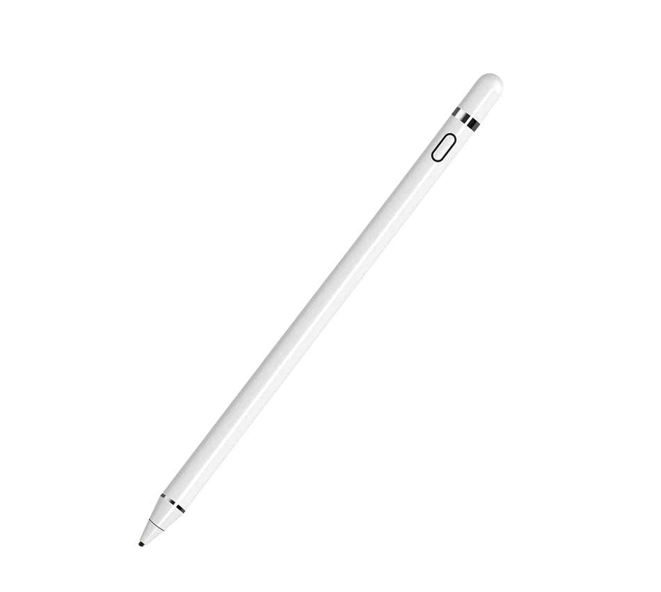 Free Engraved Metal 2-in-1 Laser Logo Android Touch Stylus Pens Universal Pen Drawing for Mobile Phone & Tablet