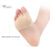 1 Pair Metatarsal Pad Covers Foot Pain Relief Gentle Compression Support Sleeves for Morton's Neuroma Blisters Diabetic Feet