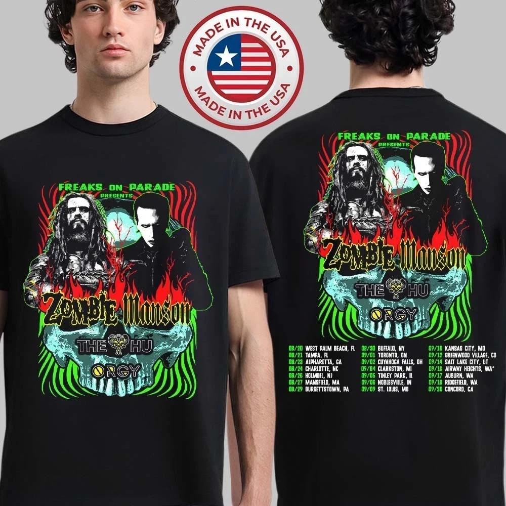 Rob Zombie 2026 North America Tour T-shirt Unisex T-Shirt