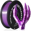 Geeetech PETG Filament Metallic Luster 1Kg 2.2lbs 1.75mm +/-0.02MM Easy to Print Fit Most 3D Printing Filament Neatly Wound FDM