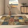 Retro Living Room Decoration Carpet High-end Luxury American Sofa Rug Large Area Non-Slip Washable Bedroom Bedside Floor Mat