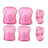 6 шт., детские наколенники, налокотники, защита на запястья, защита для катания на роликовых коньках, велосипедный скейтборд, спортивное защитное снаряжение