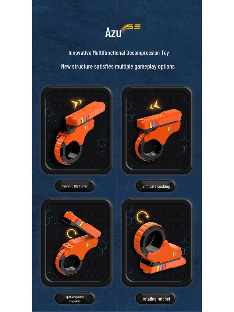 Дедушка SE Многофункциональная декомпрессионная игрушка с магнитным храповым механизмом EDC Тренд