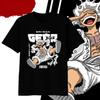 2026 Новая Мода ОДИН КУСОК Аниме Манки Д. Графическая футболка Luffy Sun God Nika Y2k Мужская Женская Высокое Качество Японский Мультфильм Одежд...