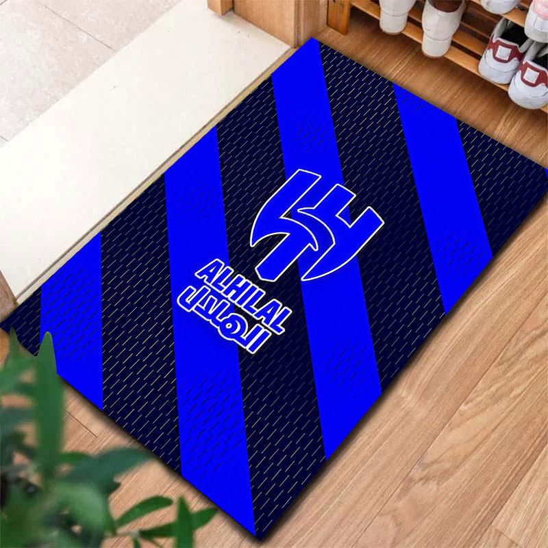 Al-Hilal Saudi FC Carpet Rug for Living Room Bedroom Home Sofa Decoration,Kids play Non-slip Floor Mat