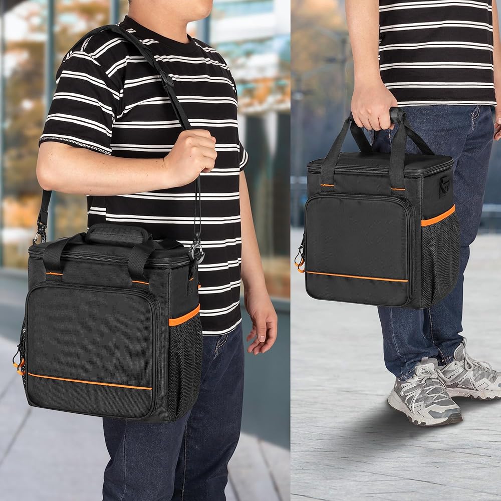 PGmoon Travel Carrying Case for Nebula, Mars 3, and Cosmos Laser 4K/SE Projectors with Accessory Pocket (Patented Design)